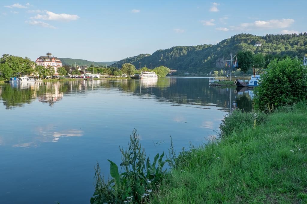 Panorama-Cafe Moselgarten Alf Kültér fotó